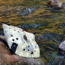 Load image into Gallery viewer, Hockey Mask Jason Voorhees Part 4 horror costume.