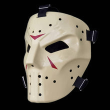 Load image into Gallery viewer, Mask Hockey Vintage Casey Jones . V. Friday the 13th Jason Voorhees Cream Clean. Horror Costume Premium Quality Terror Slasher