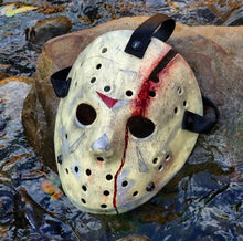 Load image into Gallery viewer, Hockey Mask Jason Voorhees Part 4 horror costume.