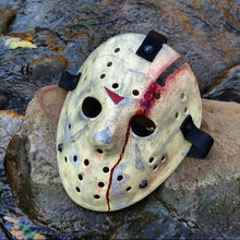 Load image into Gallery viewer, Hockey Mask Jason Voorhees Part 4 horror costume.