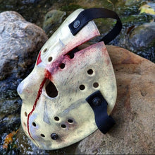 Load image into Gallery viewer, Hockey Mask Jason Voorhees Part 4 horror costume.