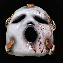 Load image into Gallery viewer, Ghostface Mask Brandon James Bloody Collectible Terror Movie Prop Costume Display slasher scream horror mask.