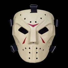Load image into Gallery viewer, Mask Hockey Vintage Casey Jones . V. Friday the 13th Jason Voorhees Cream Clean. Horror Costume Premium Quality Terror Slasher