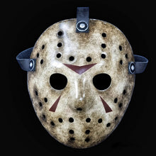 Load image into Gallery viewer, Mask Hockey Freddy vs Jason Exclusive Hight Details Terror costume cosplay horror mask slasher handmade.