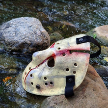 Load image into Gallery viewer, Hockey Mask Jason Voorhees Part 4 horror costume.