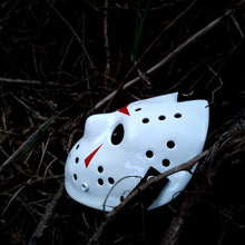 Load image into Gallery viewer, Mask Friday the 13th Jason Voorhees Part 3 White Clean original colecction Premium quality Camp Crystal Lake