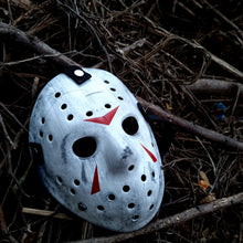 Load image into Gallery viewer, Mask Friday the 13th Jason Voorhees Part 3 White original colecction Premium quality Camp Crystal Lake