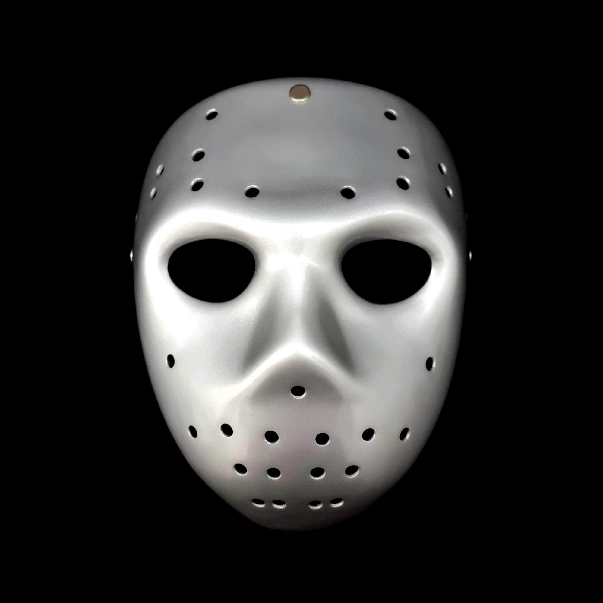 Jason Goes to Hell 9 Mask Silver the 13th Voorhees – hockeymasksdesignfx