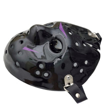 Load image into Gallery viewer, Mask Hockey Jason Voorhees glossy black Friday the 13 Part 8 Jason Takes Manhattan . Classic HD Realistc Effects Original collection