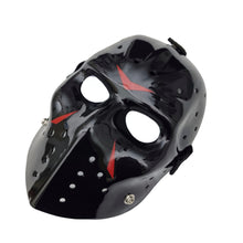 Load image into Gallery viewer, Mask Goalie Vintage Hockey Glossy Black Version Friday the 13th Original colecction Premium quality Camp Crystal Lake