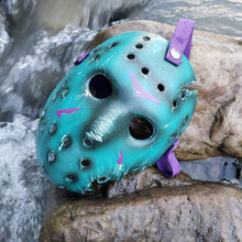 Load image into Gallery viewer, Mask Jason Voorhees Friday the 13th Remake 2009 version NES 8 bit dirty broken destroyed