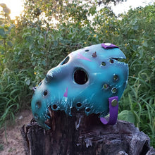 Load image into Gallery viewer, Mask Jason Voorhees Friday the 13th Remake 2009 version NES 8 bit dirty broken destroyed