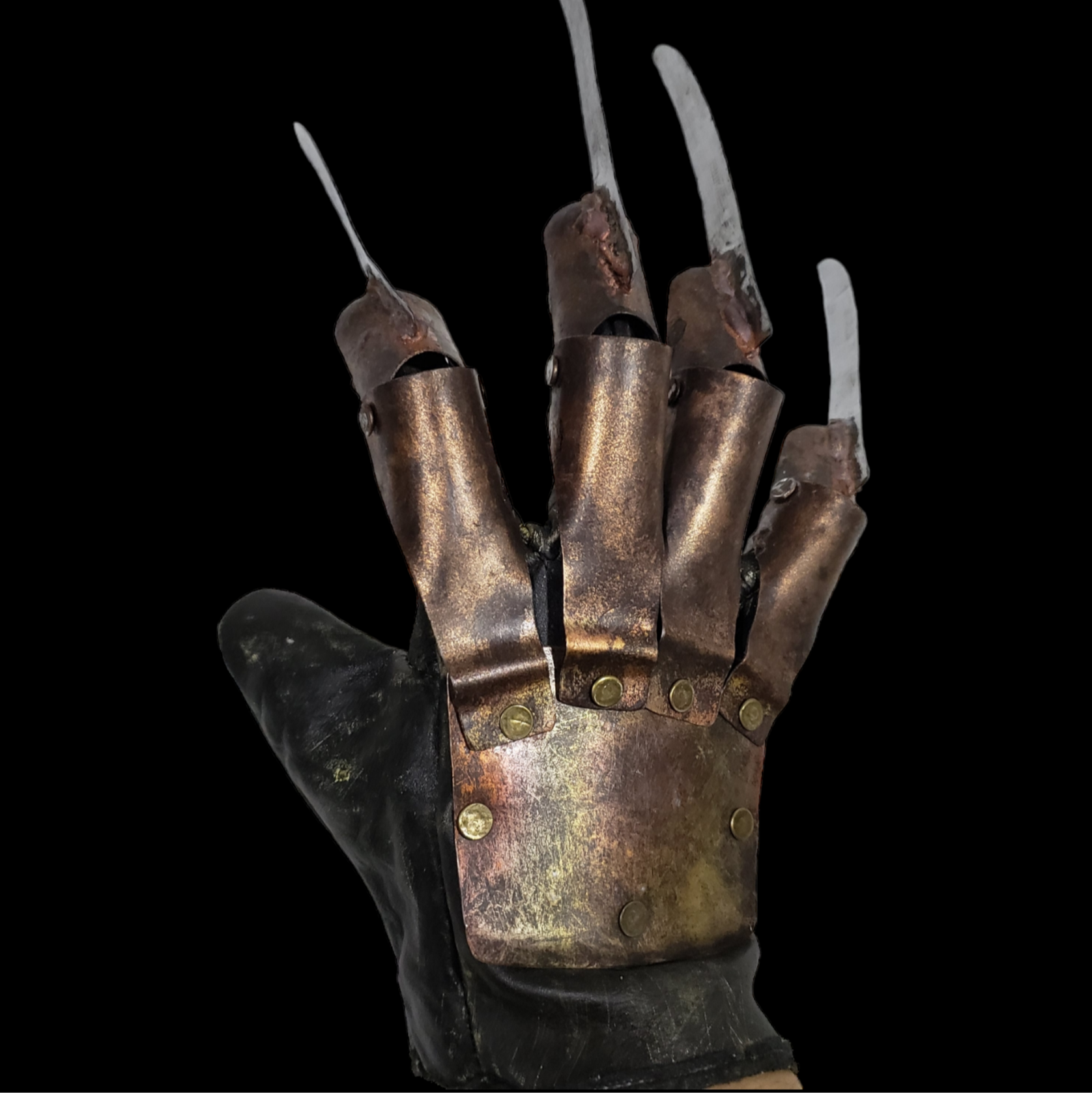 Freddy Krueger Nightmare Elm Street Metallic Glove Original Real Effec ...