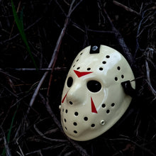 Load image into Gallery viewer, Mask Friday the 13th Jason Voorhees Part 3 Cream White Clean original colecction Premium quality Camp Crystal Lake
