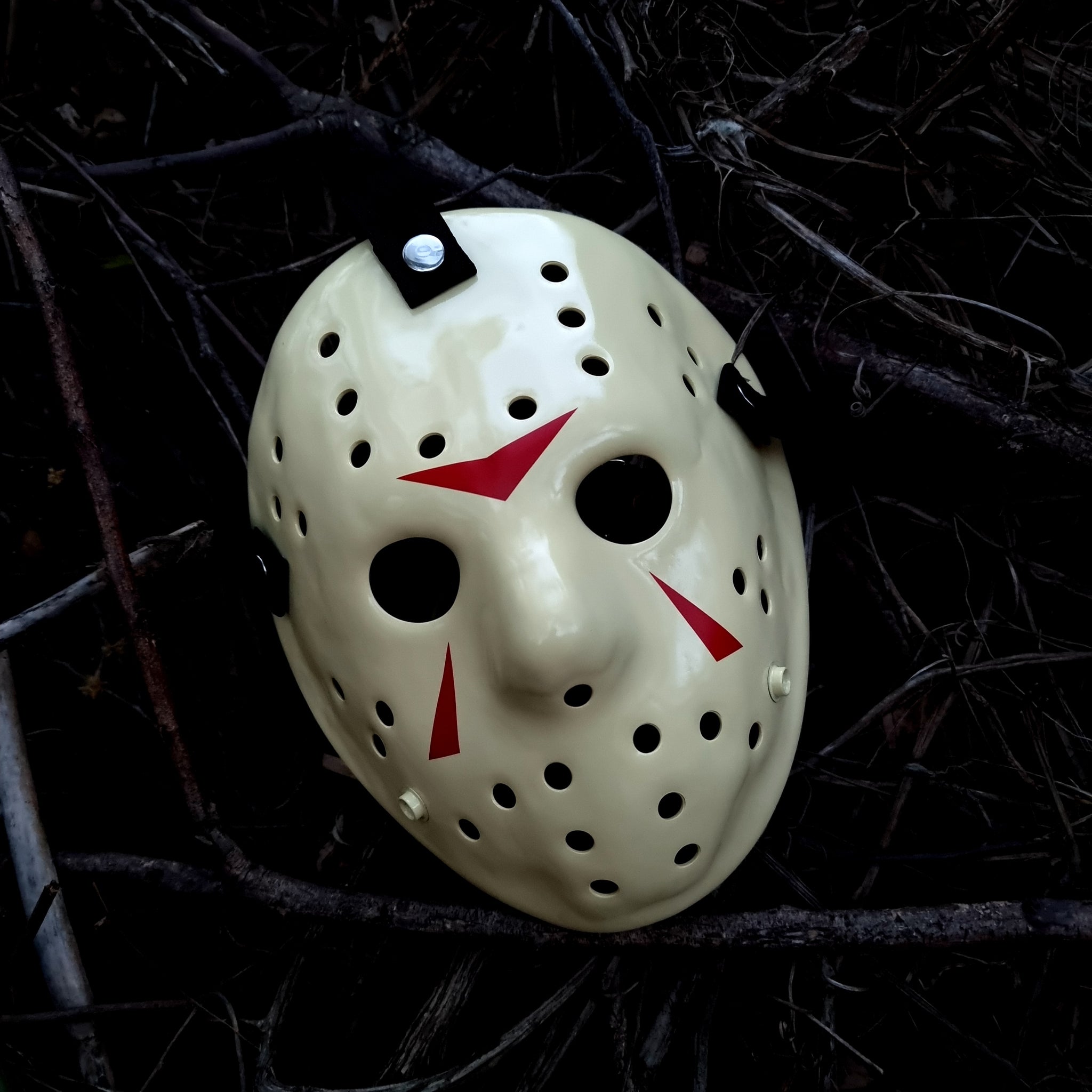 Mask Friday the 13th Jason Voorhees Part 3 Cream White Clean original ...