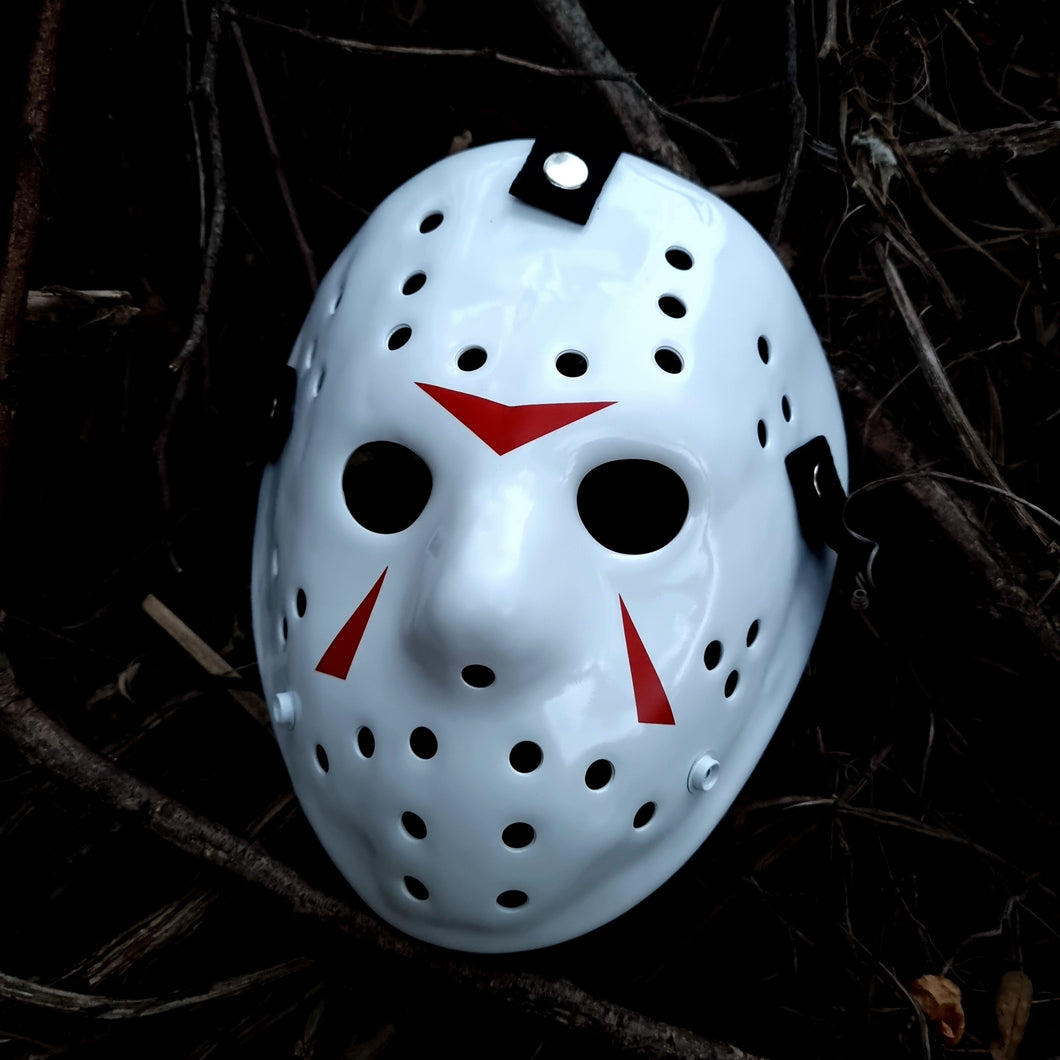 Mask Friday the 13th Jason Voorhees Part 3 White Clean original colecction Premium quality Camp Crystal Lake