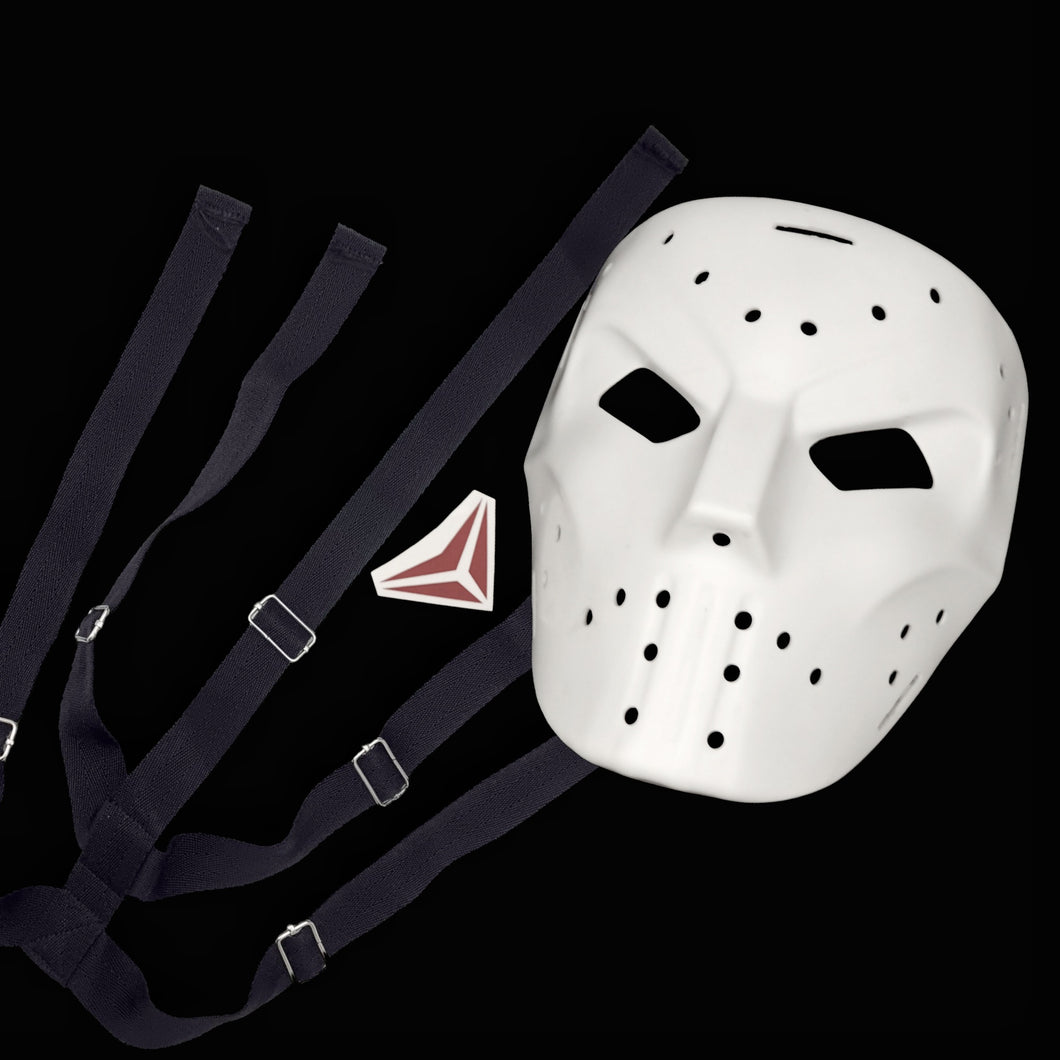 Mask Casey Jones version Jason blank precut  + straps + chevrons