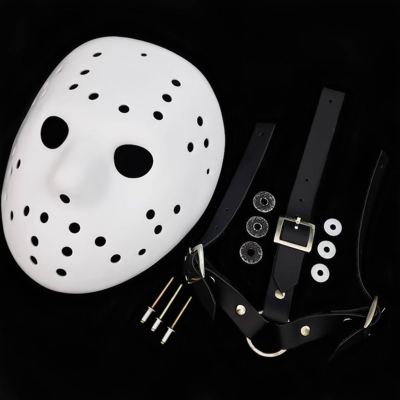 Mask Freddy vs Jason precut blank + straps + chevrons 
