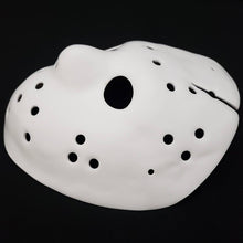 Load image into Gallery viewer, Mask Jason part 8 precut blank + straps +chevrons Friday the 13th Jason Voorhees original model
