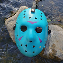 Load image into Gallery viewer, Mask Hockey Jason Voorhees Friday the 13th NES 8 BIT Original Collection the game
