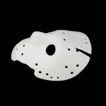 Load image into Gallery viewer, Mask Jason Part 9 precut blank + straps + chevrons Friday the 13th Jason Voorhees original model
