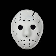 Load image into Gallery viewer, Mask Jason Part 6 precut blank + straps + chevrons Friday the 13th Jason Voorhees original model
